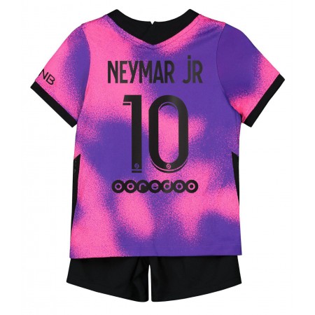 Tenue Paris Saint-Germain PSG Neymar Jr 10 Enfant Fourth Jordan 2021 Maillot de Foot